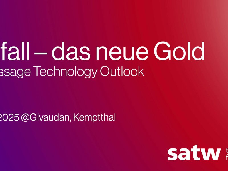 Abfall – das neue Gold