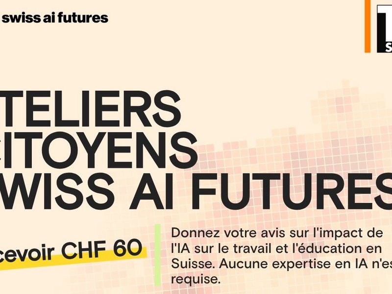 Ateliers citoyens Swiss AI Futures