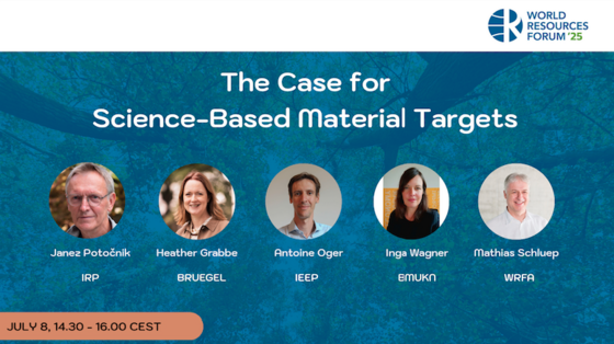 The Case for Science-Based Targets for Materials Use