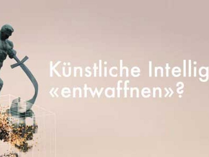 Künstliche Intelligenz «entwaffnen»? Perspektiven für die Entwicklung und Nutzung künstlicher Intelligenz