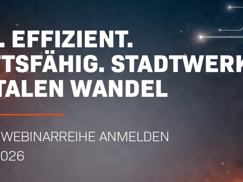 Stadtwerkedigitalisierung:Webinarreihe in der E-world Community